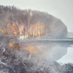 River Light Dawn - 75 x 60cm - Acrylic on Canvas