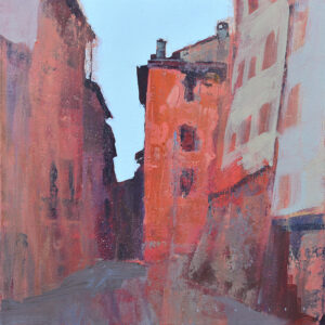 Rue St. Sebastien - 30 x 30cm - Acrylic on Canvas