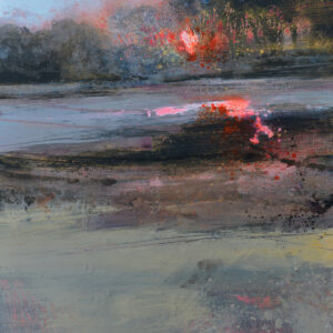 Water Meadows Rising - 50 x 60cm - Acrylic on Canvas